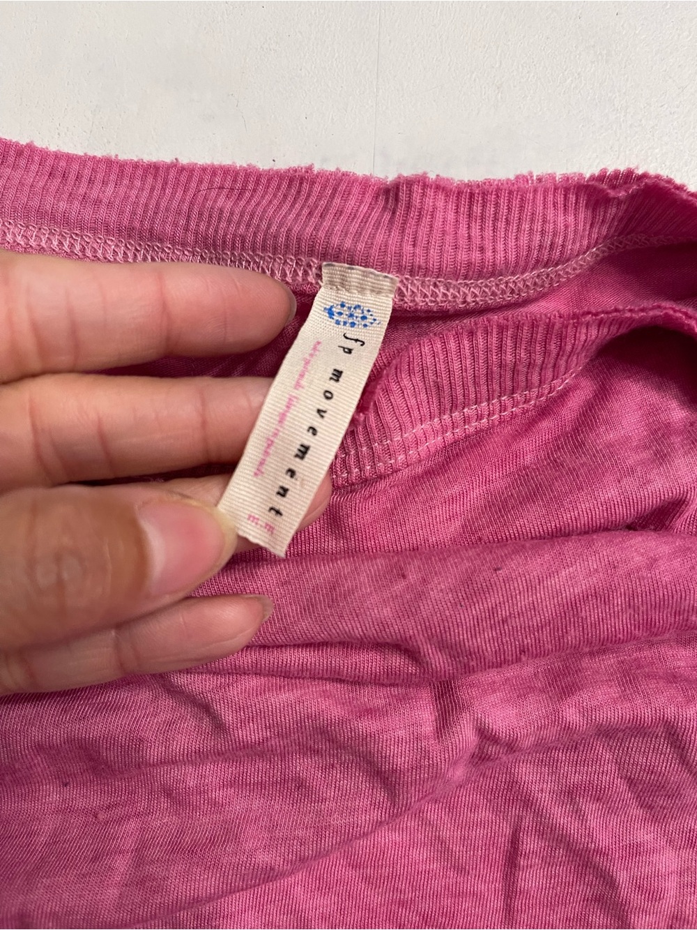 Nwot Free People Movement Open Back Tee View 5